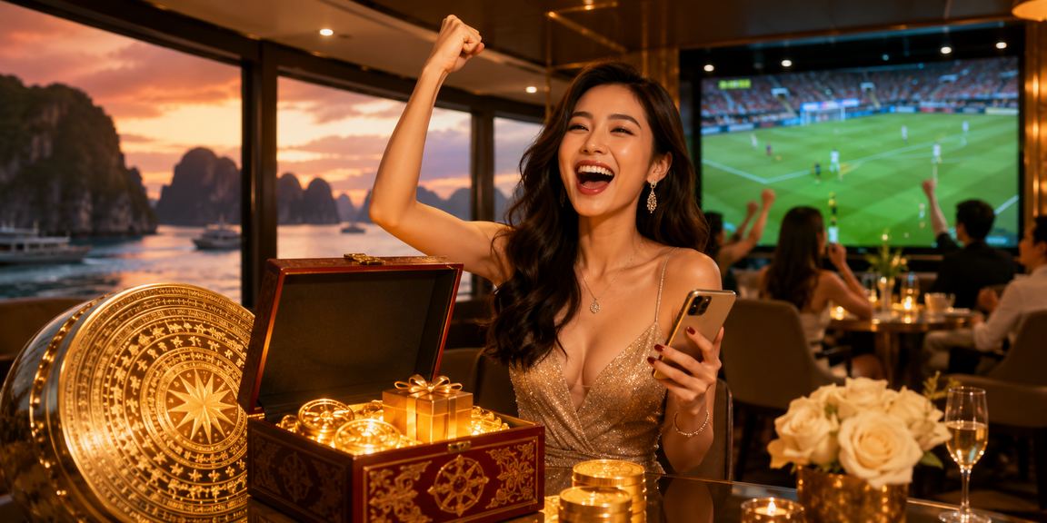 Người chơi đăng ký tài khoản xstv tại Hạ Long